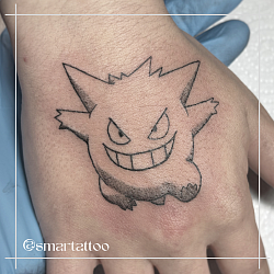 Smartattoo , tatuaggi , tatuaggio , tatuaggi bologna , tatuaggio bologna , fineline , handpoke  , sottili  , crazy , sfumato ,  pokemon , tattopoke , cartoon , fumetti , manga , comics